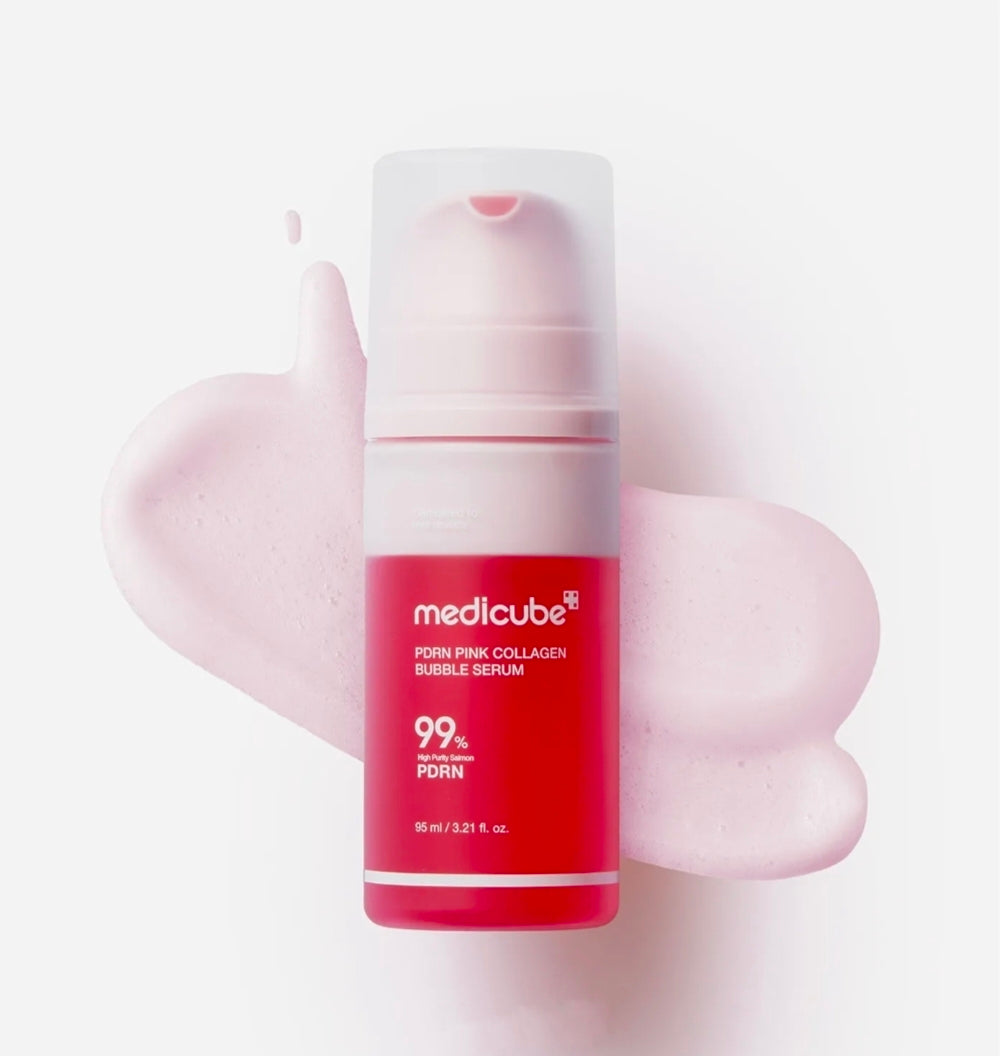 Medicube PDRN Pink Collagen Bubble Serum 95ml | 99% PDRN