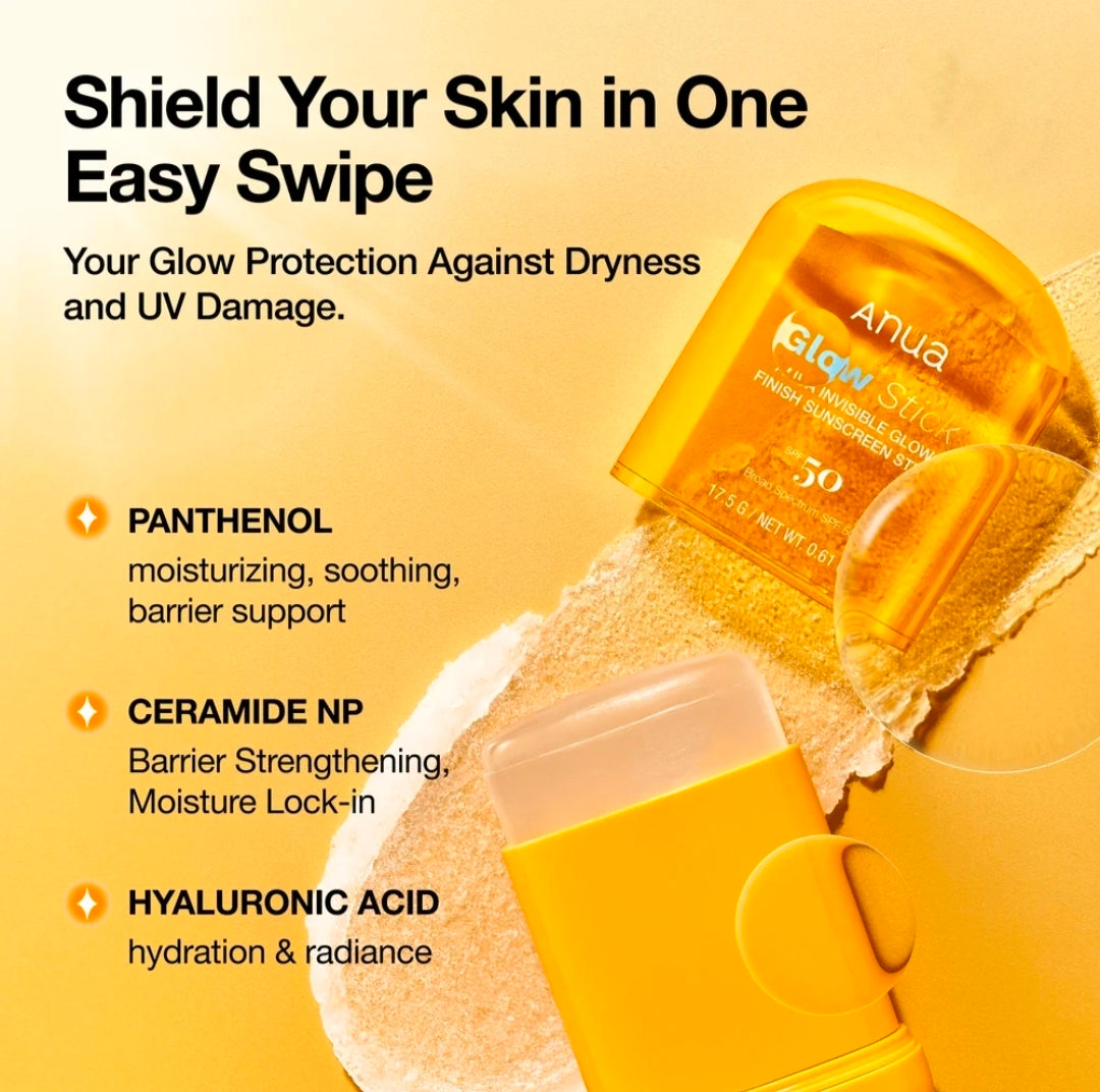 Invisible Glow Finish Sunstick (Anua)