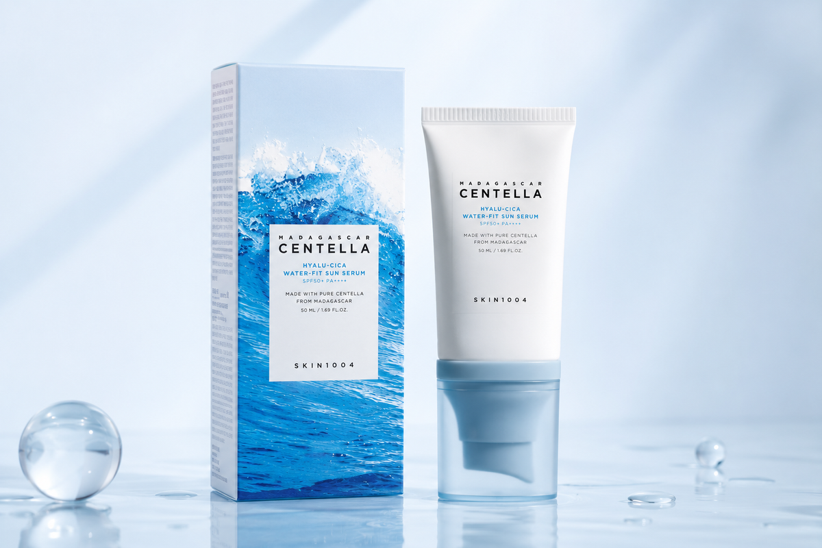 SKIN1004 Madagascar Centella Hyalu-Cica Water-Fit Sun Serum SPF50+ PA++++ – 50ml