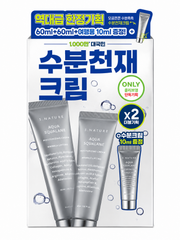 S.NATURE Aqua Squalane Moisturizing Cream Set | Two 60ml Creams + FREE 10ml Mini (130ml)