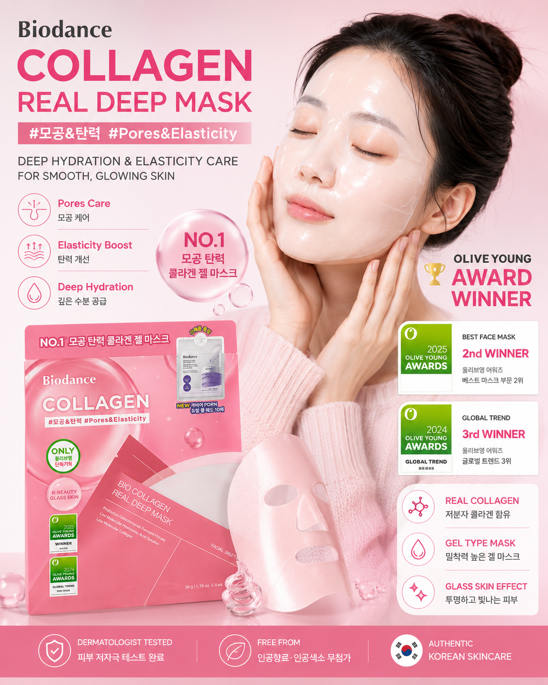 Biodance Bio Collagen Real Deep Mask Special Set (7 Sheet Masks)