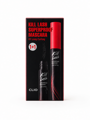 CLIO Kill Lash Superproof Mascara 01 Long Curling – 1+1 Set