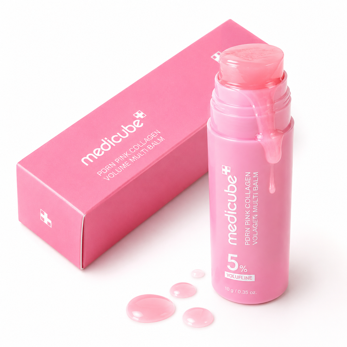 Medicube PDRN Pink Collagen Volume Multi Balm 5% Volufiline – 10g