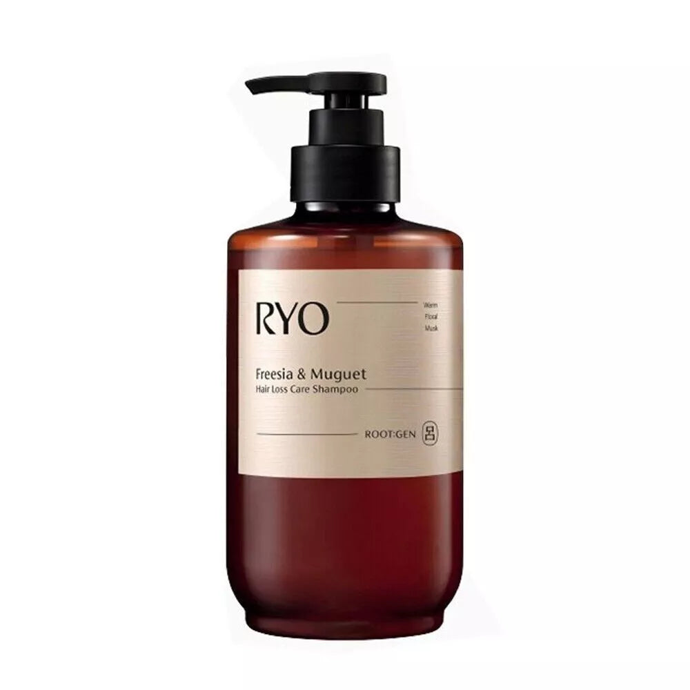 RYO Root:Zen Perfume Hair Loss Treatment Shampoo (Freesia & Muguet) – Korean Scalp Care Shampoo for Hair Fall Control & Fragrance Therapy
